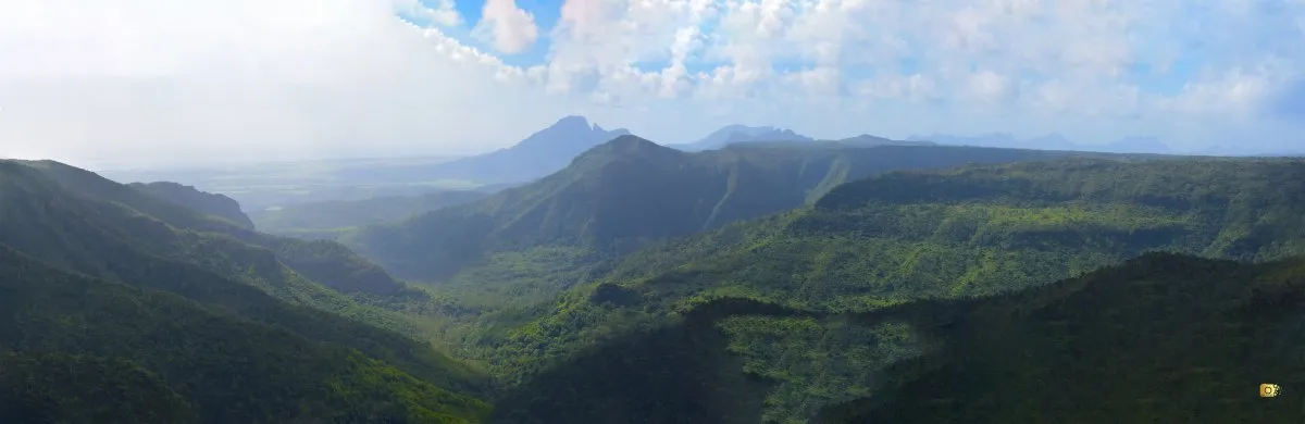 Black River Gorge in Panorama