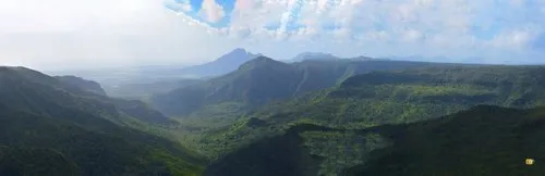 Black River Gorge in Panorama